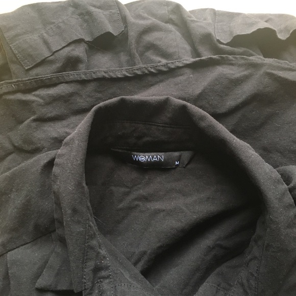 Sleeveless Utility Culotte Jumpsuit - Black (M) - Picture 11 of 15